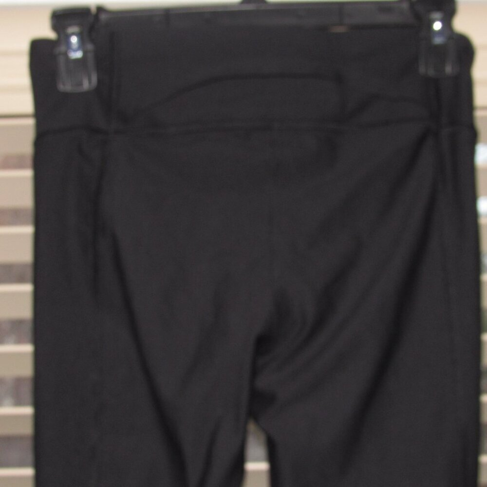 Under Armour HeatGear Compression Leggings Black Reflective Running Tights SM - Picture 6 of 8